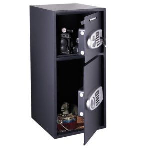 Double Door Digital Depository Safe with Electronic Lock