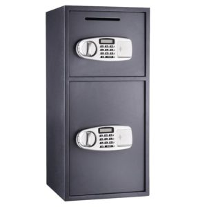 Double Door Digital Depository Safe with Electronic Lock